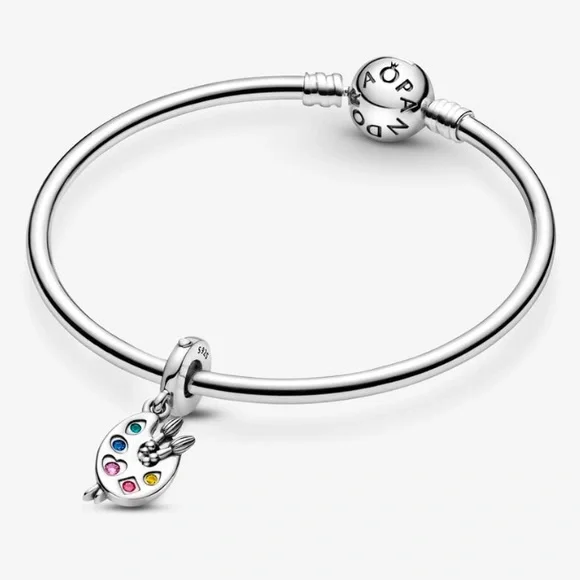 Artist's Palette Dangle Charm - Picture 5 of 7